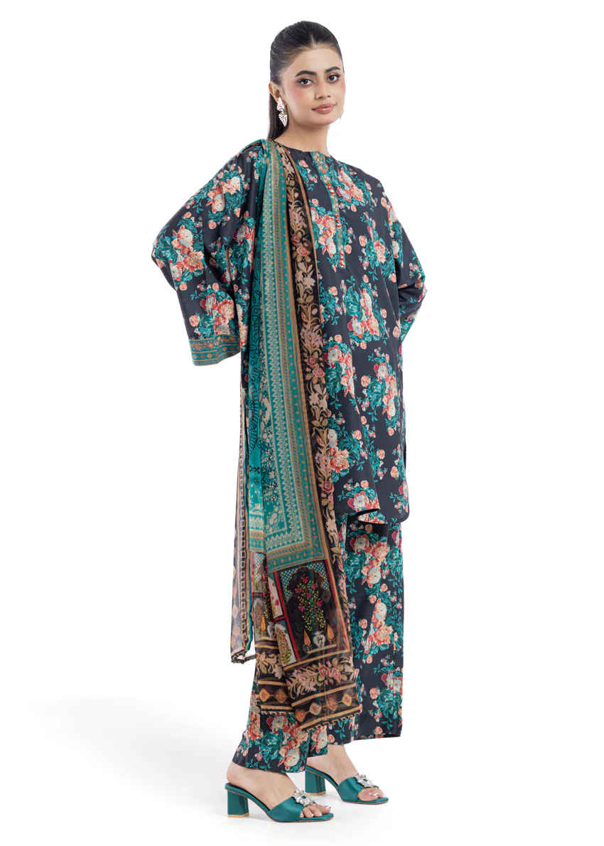 Black-Poly Cambric-3 Piece (WP3PSBW25HR1J7) - Image 3