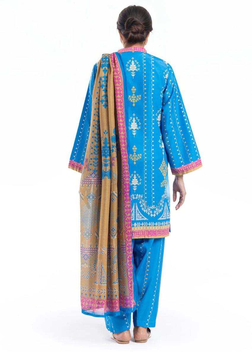 D-Blue-Poly-Cambric-3 Piece (WP3PSBW25HR9O10) - Image 2