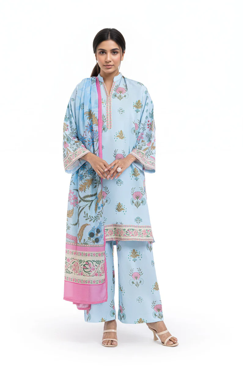 Sky-Blue-Raw-Silk-3 Piece (WP3PSBW25HR9O13) - Image 6