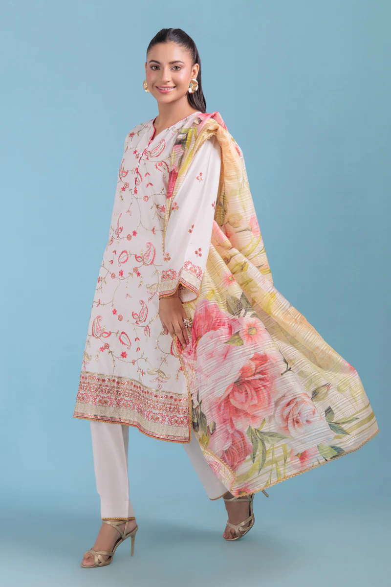 White-Cambric-3 Piece (WP3PSSS25IN3) - Image 4