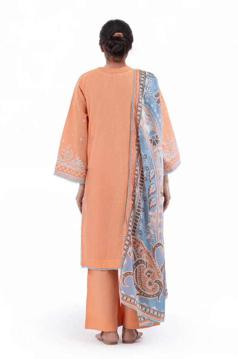 Peach-Cotton-Silk-3 Piece (WP3PSSW25S10N1) - Image 5