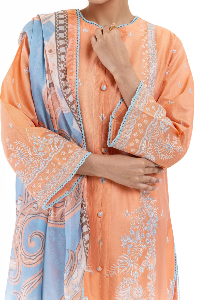 Peach-Cotton-Silk-3 Piece (WP3PSSW25S10N1) - Image 6