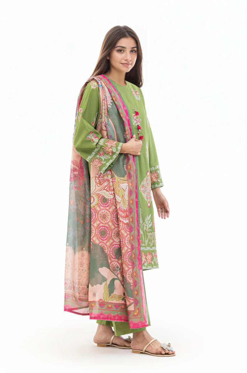 L-Green-Dyed-Slub-3 Piece (WP3PSSW25S1J4) - Image 7