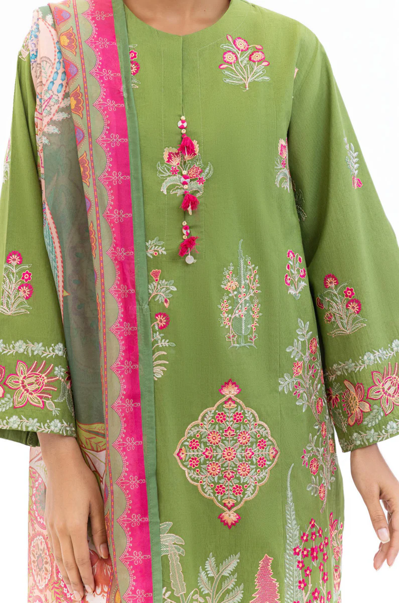 L-Green-Dyed-Slub-3 Piece (WP3PSSW25S1J4) - Image 8