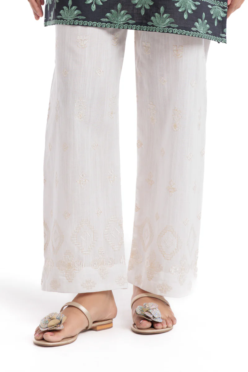 Dyed Khaddar Culotte (WPBTSBAISSA11D6) - Image 2