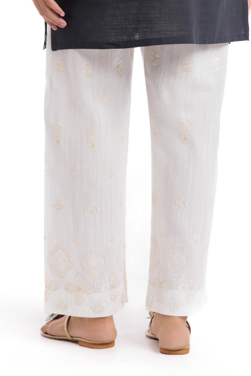 Dyed Khaddar Culotte (WPBTSBAISSA11D6) - Image 3