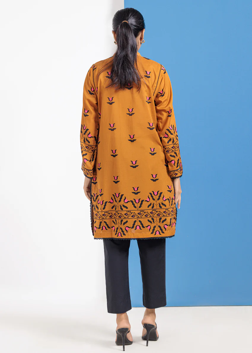 Mustard-Cambric-1 Piece (WPS251P1020) - Image 2