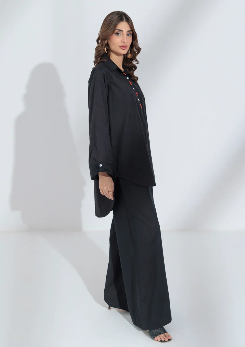 Black-Jacquard-1 Piece (WPS251SL2015) - Image 4