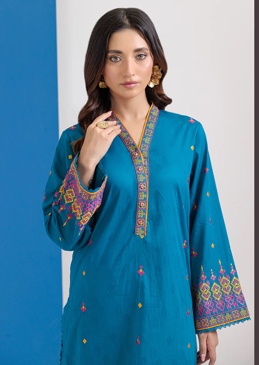 T-Blue-Jacquard-2 Piece (WPS252DE3017) - Image 3