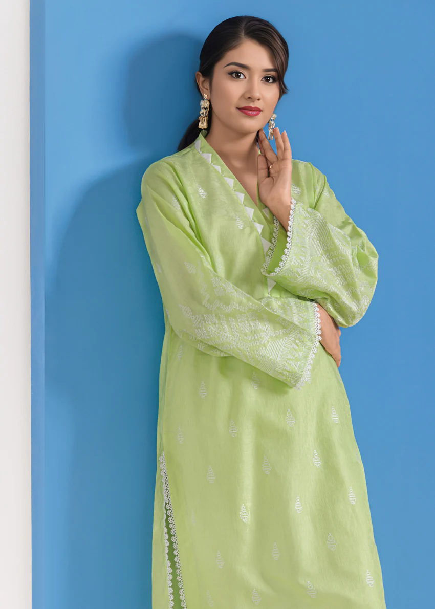 Green-Jacquard-2 Piece (WPS252DE3022) - Image 3