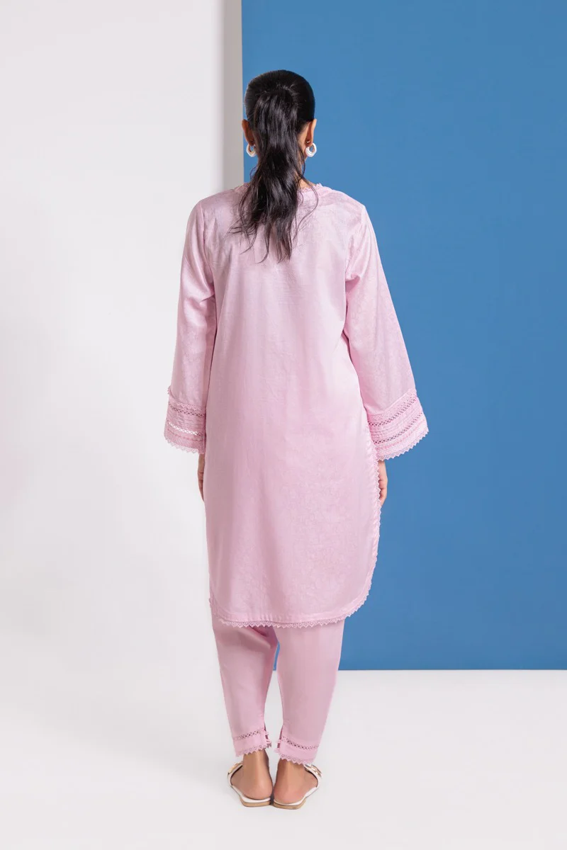 Pink-Jacquard-2 Piece (WPS252DE3023) - Image 2