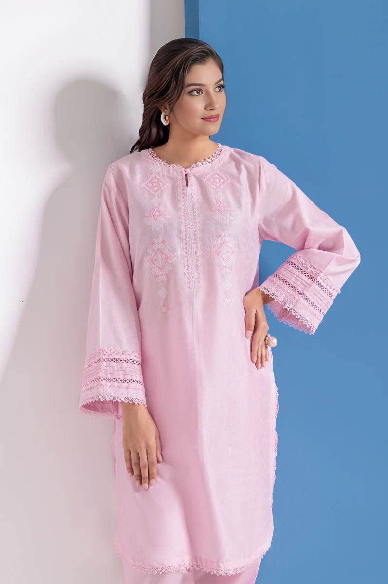Pink-Jacquard-2 Piece (WPS252DE3023) - Image 4