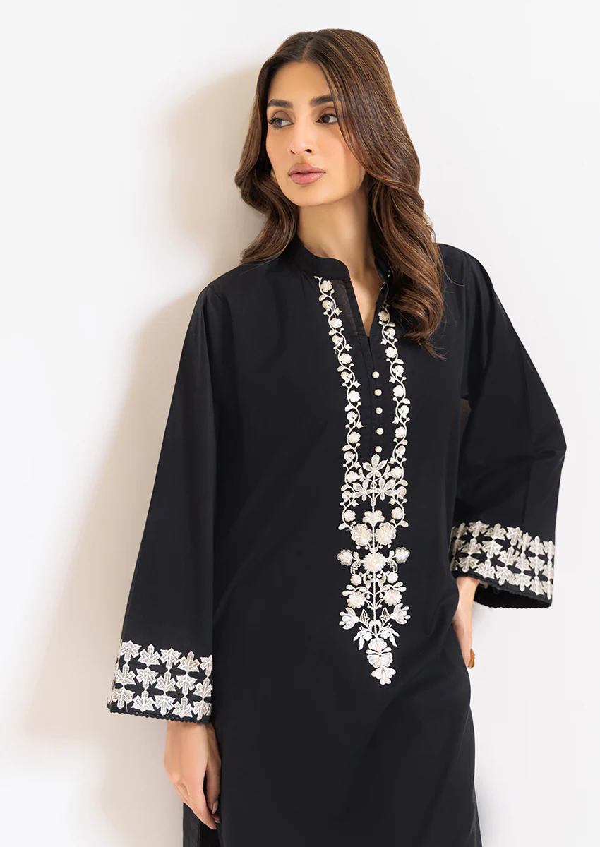 Black-Cambric-1 Piece (WPS25DE1012) - Image 5