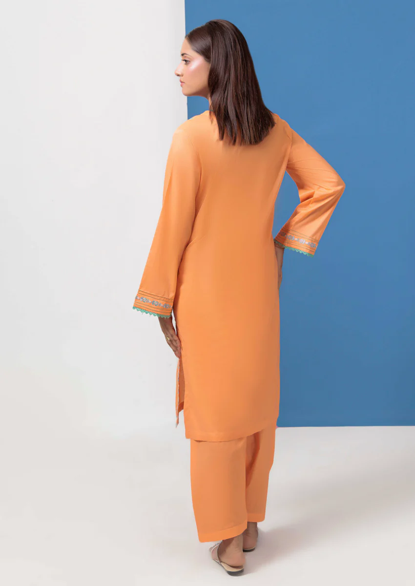 Peach-Cambric-2 Piece (WPS25DE2003) - Image 2