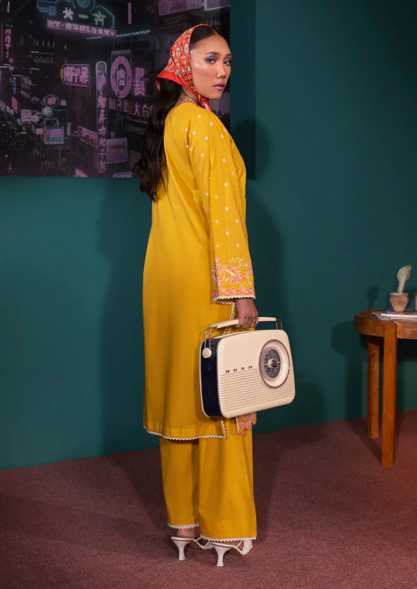 Yellow-Cambric-2 Piece (WPS25DE2008) - Image 2