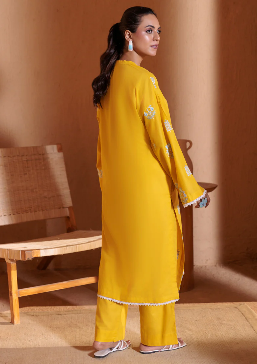 Yellow-Cambric-2 Piece (WPS25DE2014) - Image 2