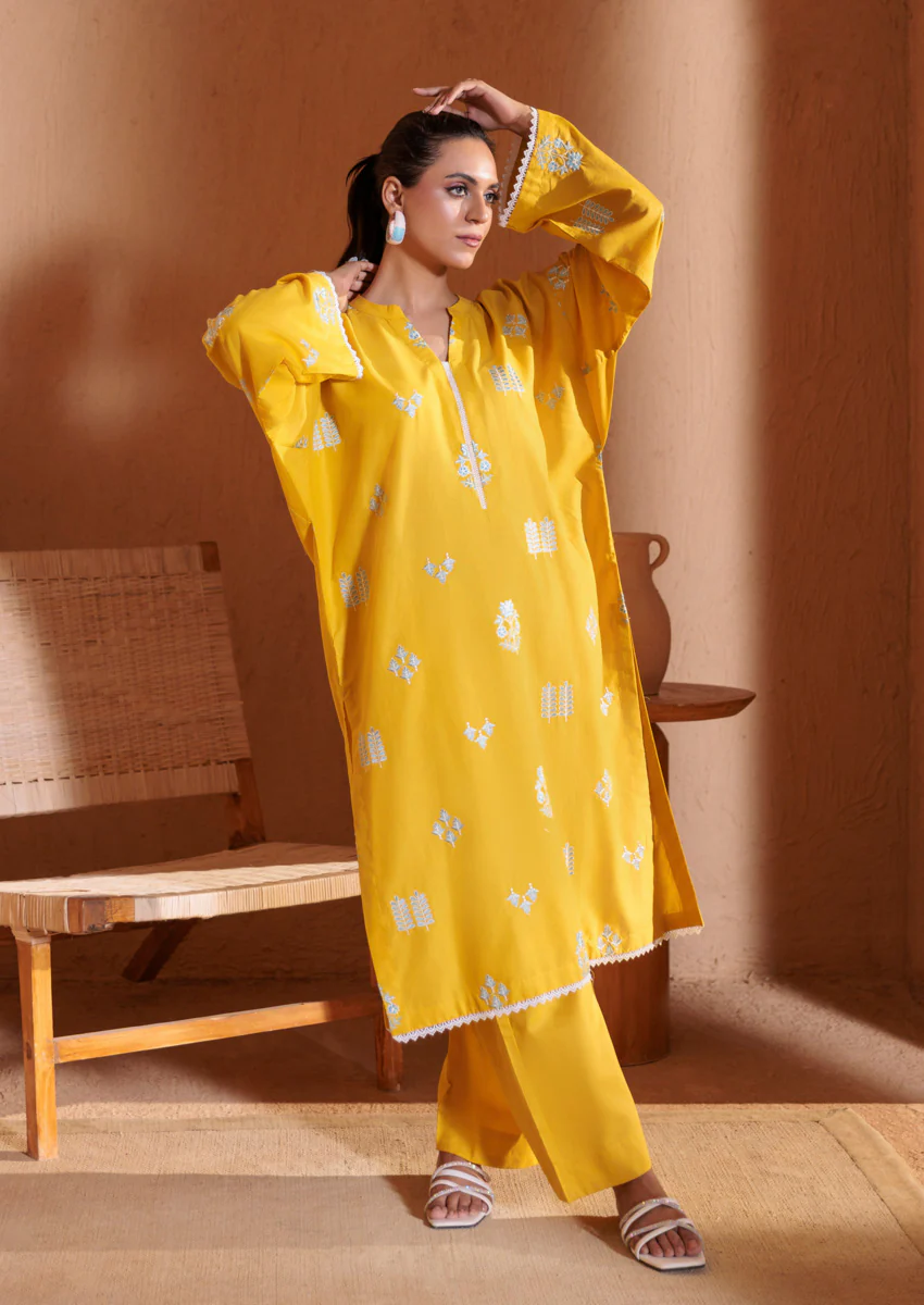 Yellow-Cambric-2 Piece (WPS25DE2014) - Image 4