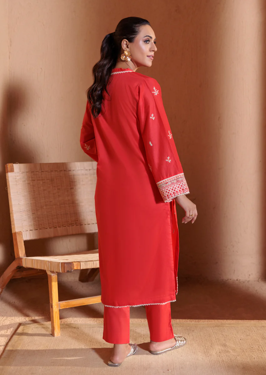 Red-Cambric-2 Piece (WPS25DE2029) - Image 2