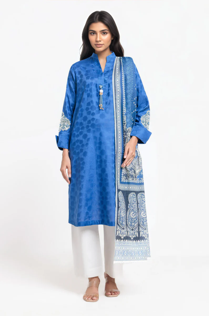 Blue-Jacquard-2 Piece (WPS25DE2039) - Image 6