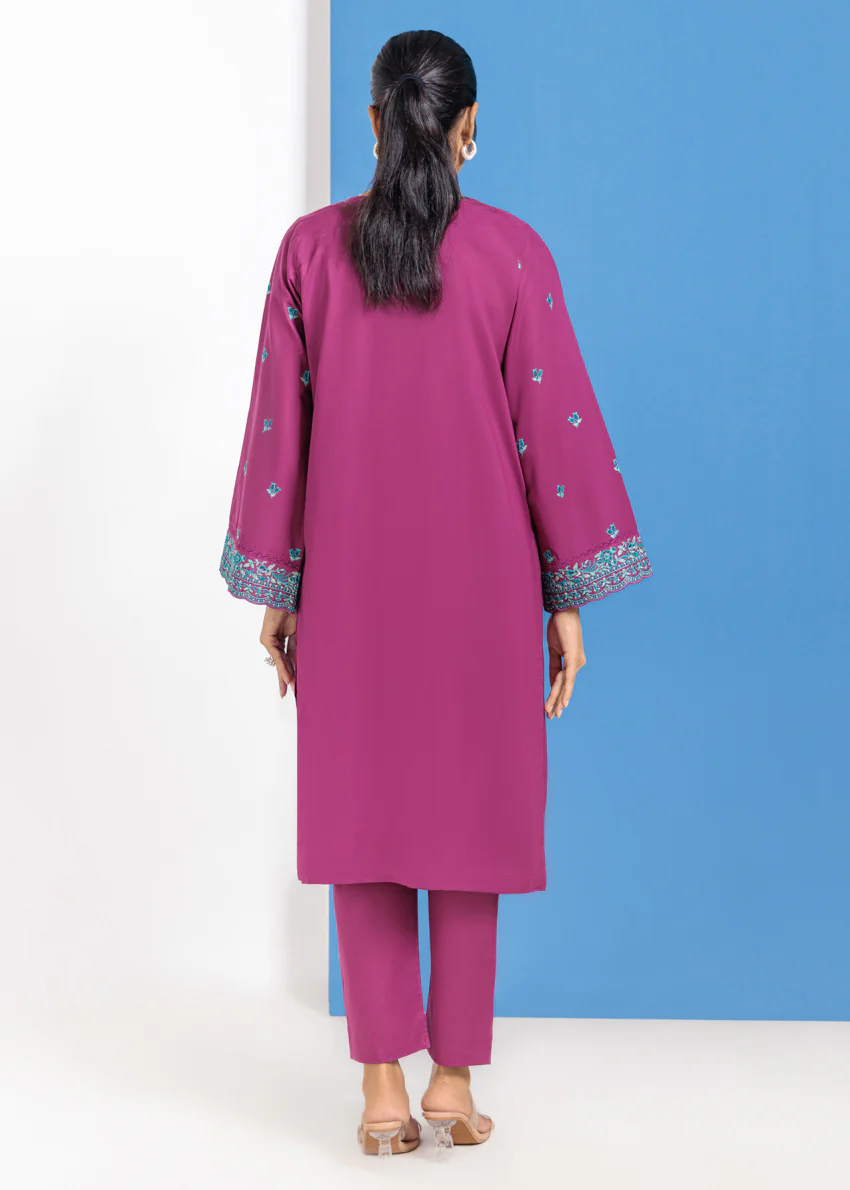 Purple-Cambric-2 Piece (WPS25DE2047) - Image 2