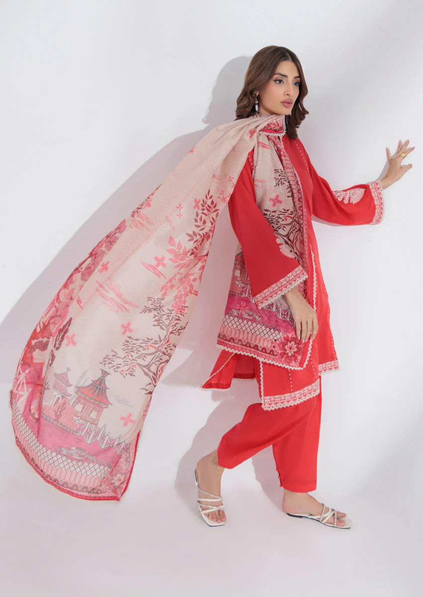 Crimson-Cambric-3 Piece (WPS25DE3028) - Image 17