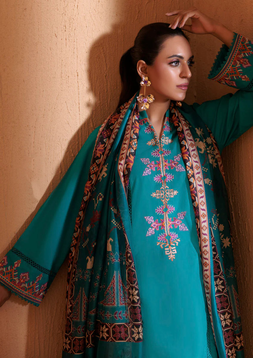 Teal-Cambric-3 Piece (WPS25DE3030) - Image 3