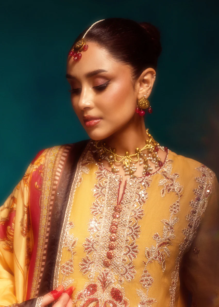 Mustard-Dyed-3 Piece (WPS25FE3010) - Image 5
