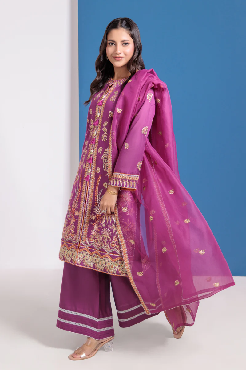 Purple-Cotton Net-3 Piece (WPS25FE3047) - Image 7