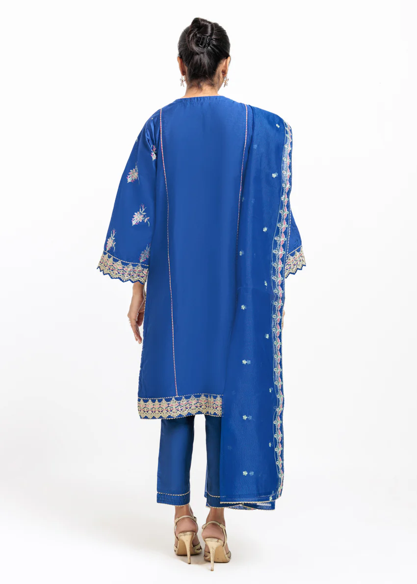 Blue-Cotton Net-3 Piece (WPS25FE3049) - Image 2