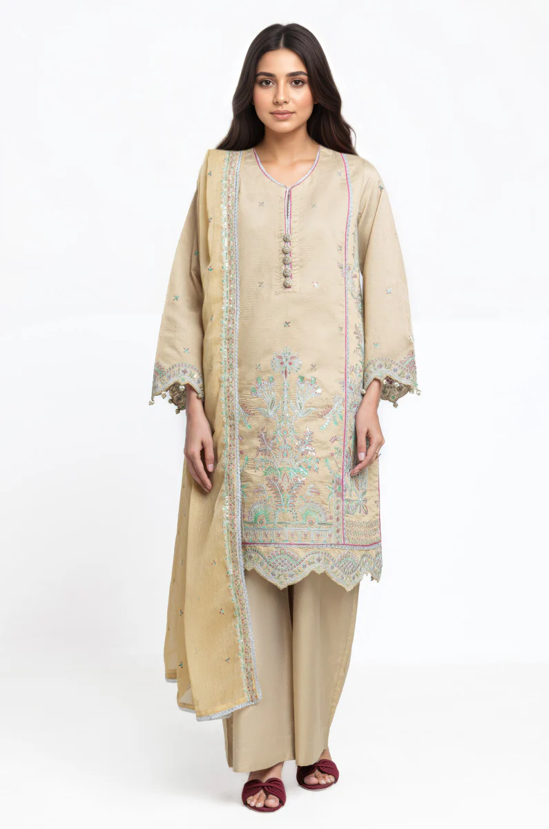Khaki-Cotton Net-3 Piece (WPS25FE3050) - Image 5