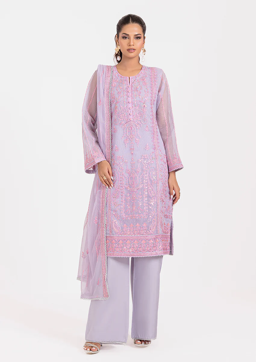Lilac-Textured Net -3 Piece (WPS25FE3058) - Image 3