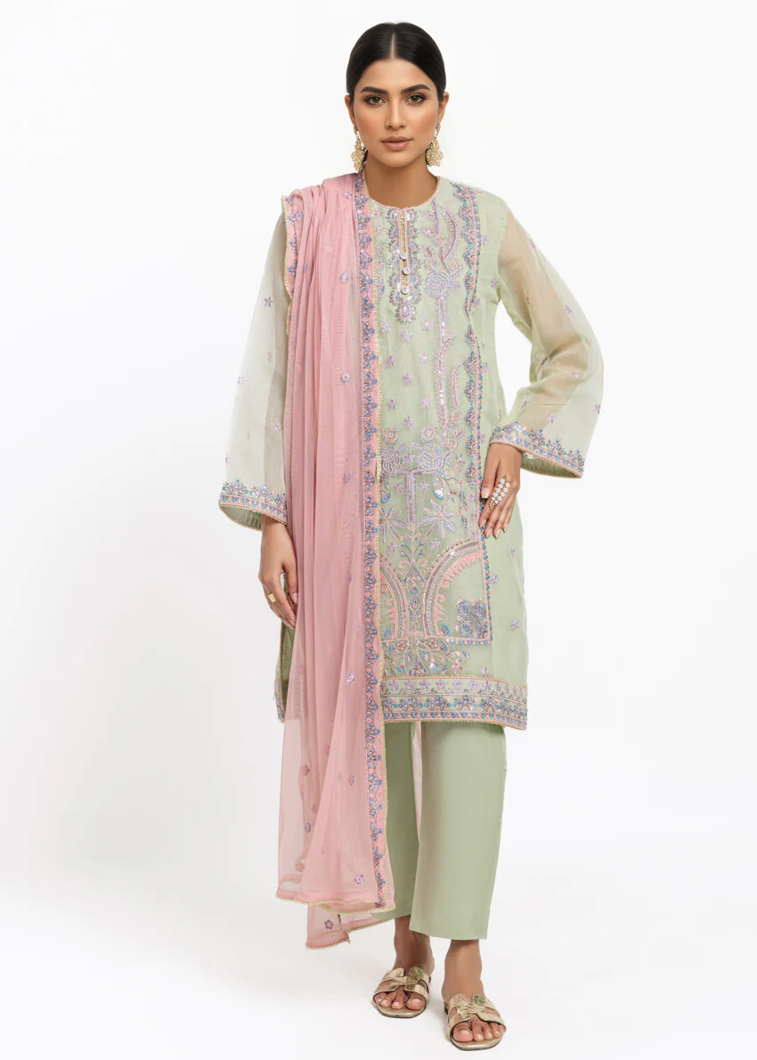 L-Green-Textured Net-3 Piece (WPS25FE3060) - Image 3