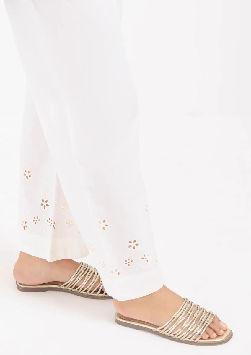 Dyed Cambric Embroidered Culotte (WPS25IZ1005) - Image 4