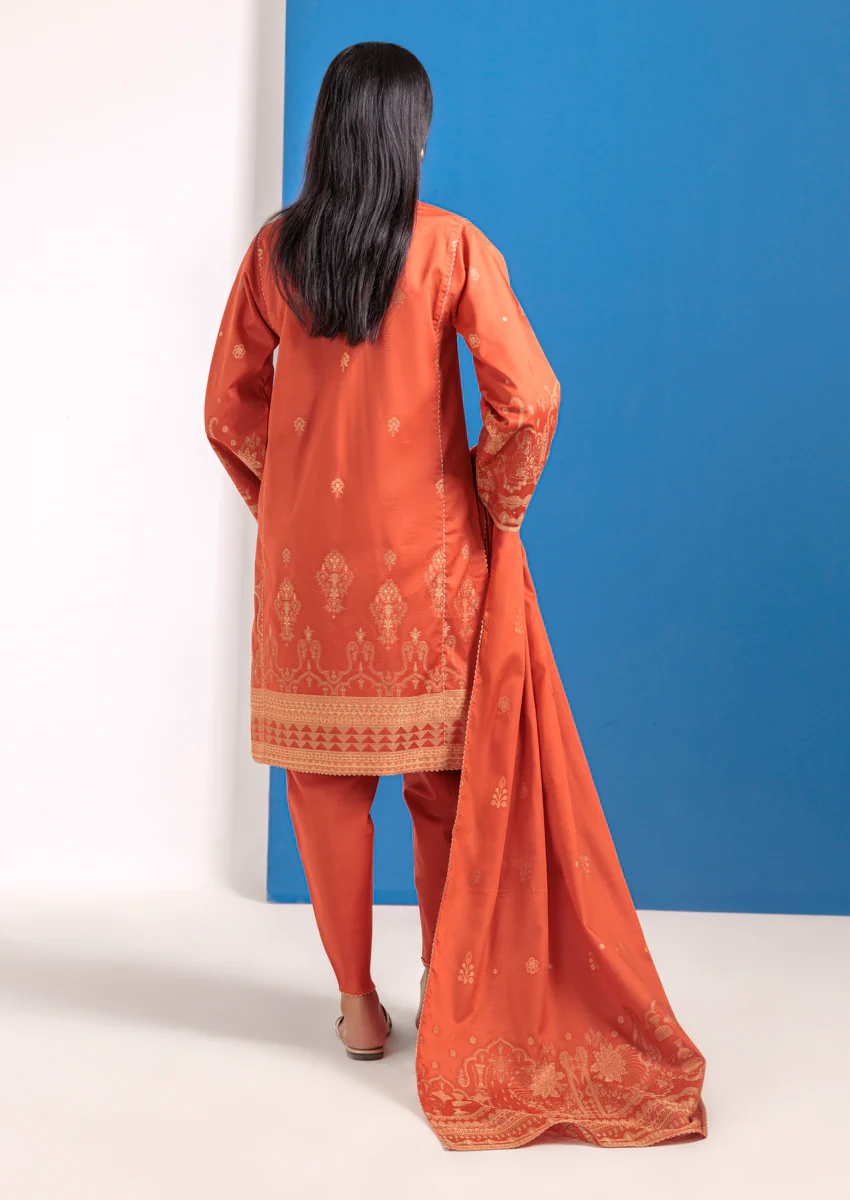 Rust-Jacquard-3 Piece (WPS25JD3018) - Image 2