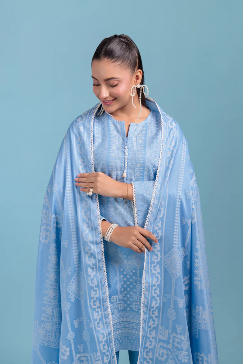 Lavender-Jacquard-3 Piece (WPS25JD3041) - Image 6