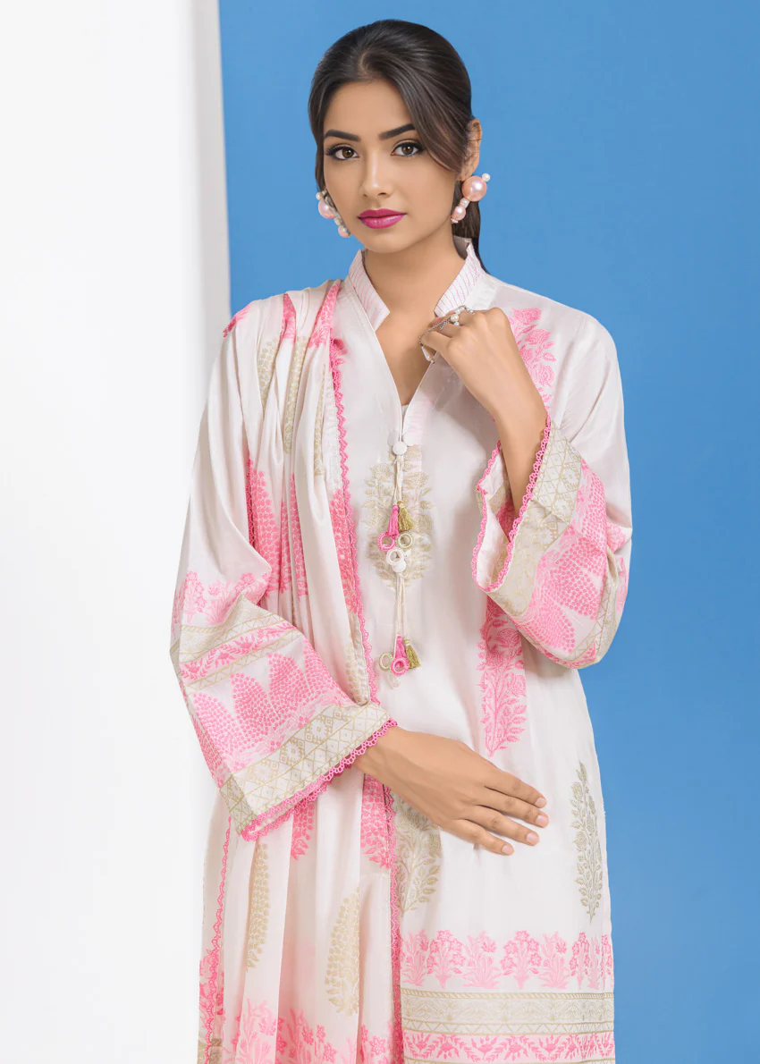 White-Jacquard-3 Piece (WPS25JD3058) - Image 3