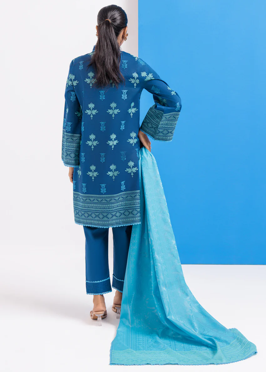 Blue-Jacquard-3 Piece (WPS25JD3061) - Image 2