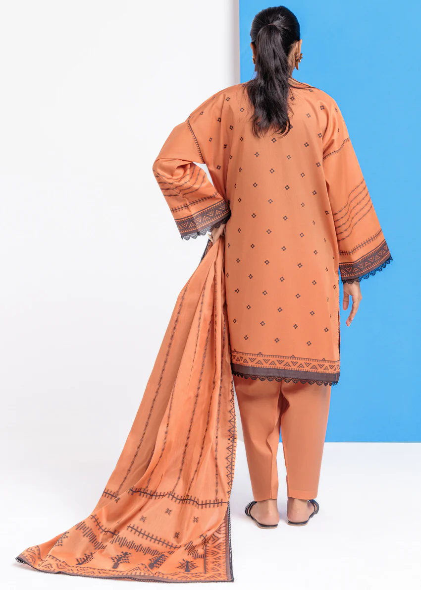 Brown-Jacquard-3 Piece (WPS25JD3067) - Image 2