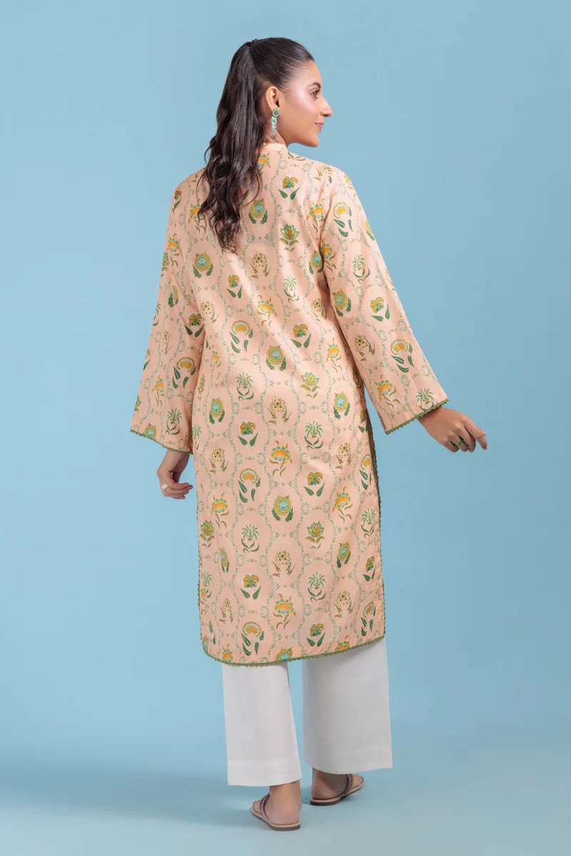 Peach-Lawn-1 Piece (WPS25P1024) - Image 2