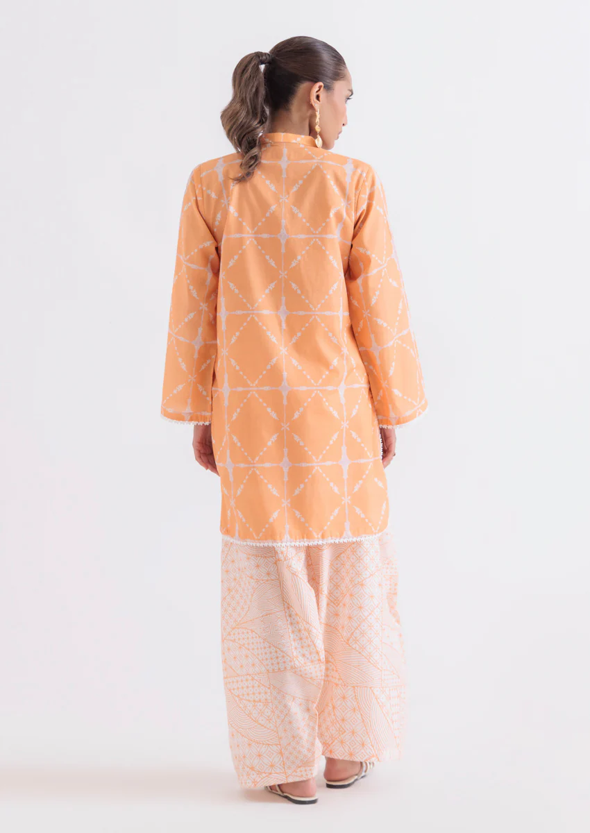 Peach-Cambric-2 Piece (WPS25P2007) - Image 2