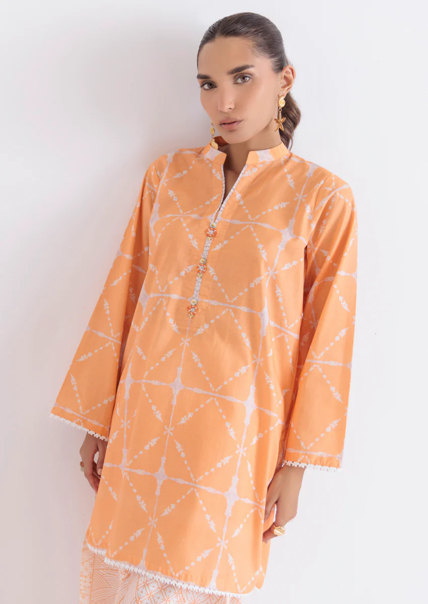 Peach-Cambric-2 Piece (WPS25P2007) - Image 4