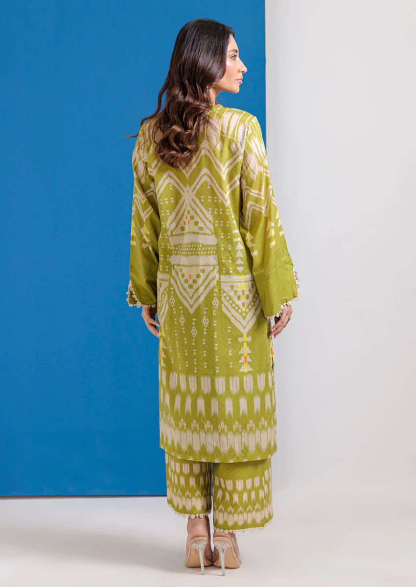 M-Green-Cambric-2 Piece (WPS25P2021) - Image 2