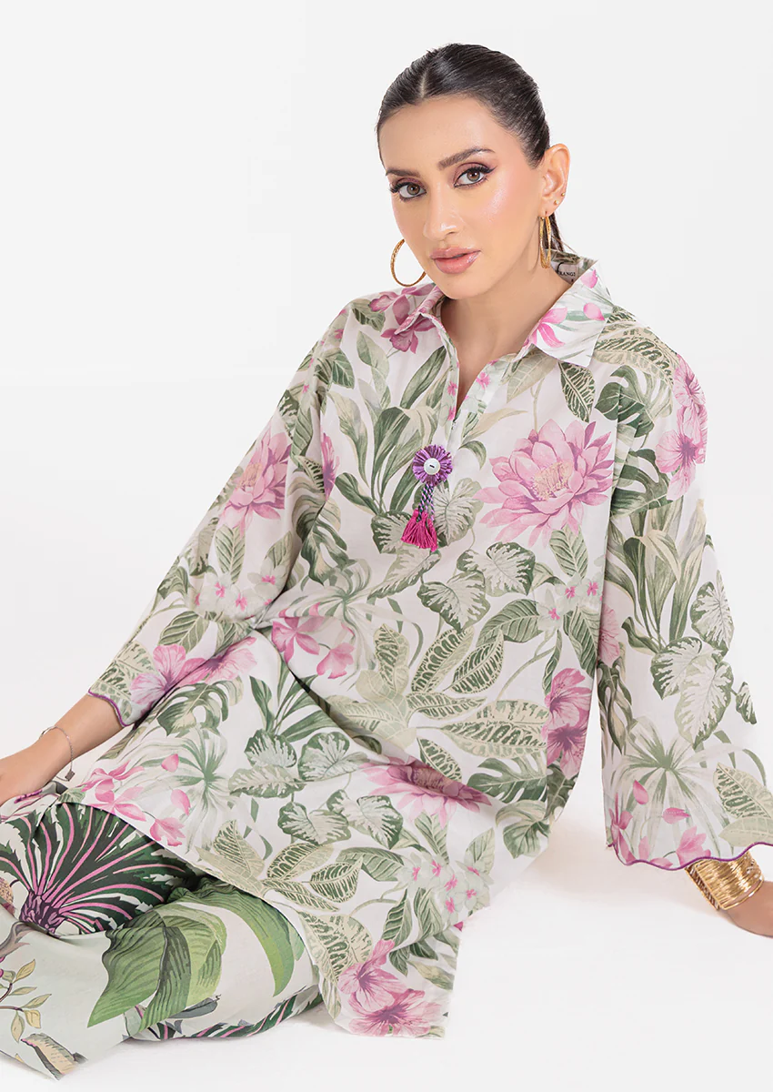 L-Green-Cambric-2 Piece (WPS25P2025) - Image 6