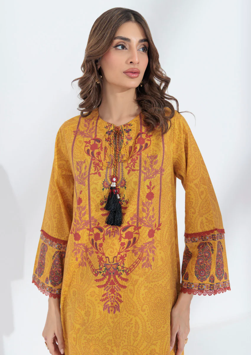 Mustard-Cambric-2 Piece (WPS25P2036) - Image 6