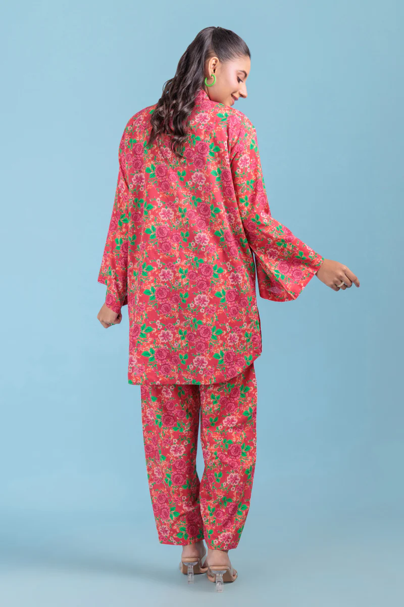 Carmine-Cambric-2 Piece (WPS25P2045) - Image 2