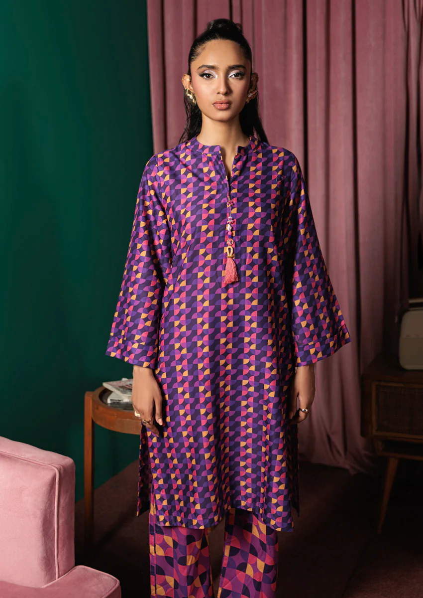 Purple-Cambric-2 Piece (WPS25P2056) - Image 3