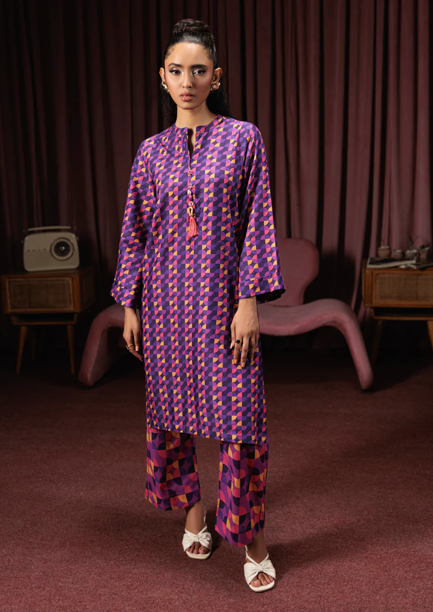 Purple-Cambric-2 Piece (WPS25P2056) - Image 4