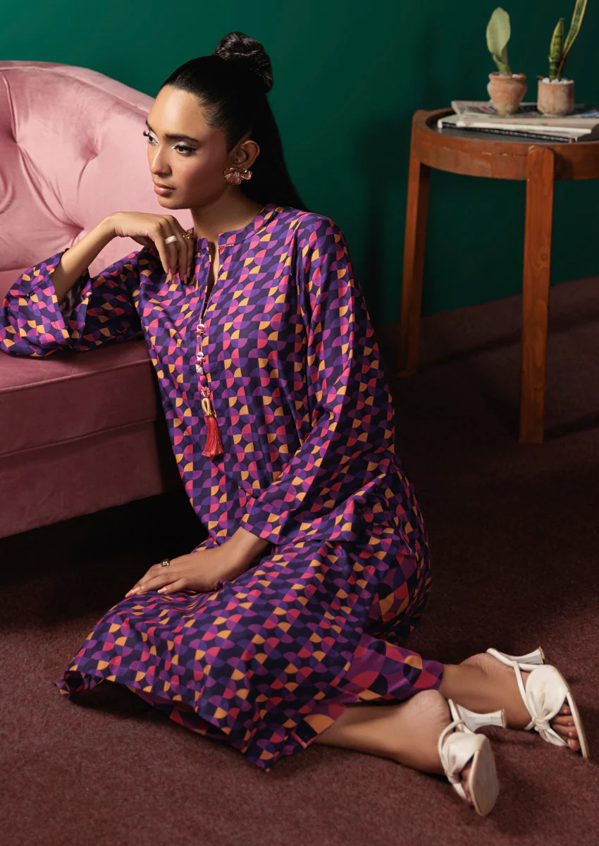 Purple-Cambric-2 Piece (WPS25P2056) - Image 5