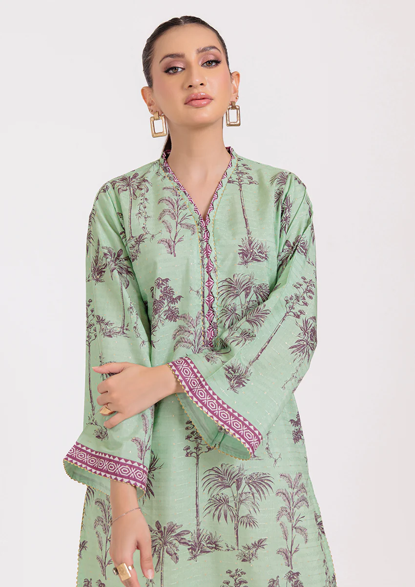 L-Green-Lurex-2 Piece (WPS25P2P051) - Image 5