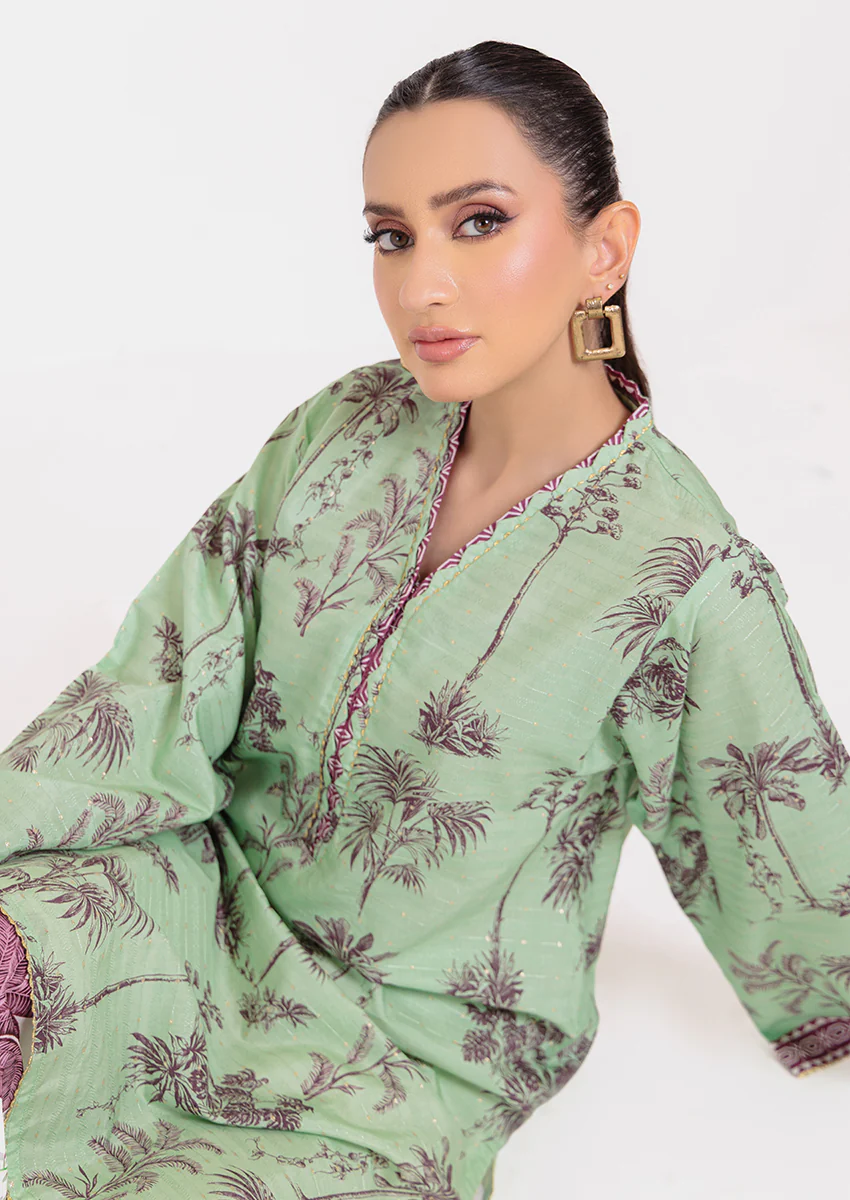 L-Green-Lurex-2 Piece (WPS25P2P051) - Image 8